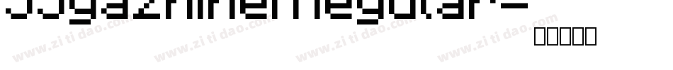 SJyazhihei Regular字体转换